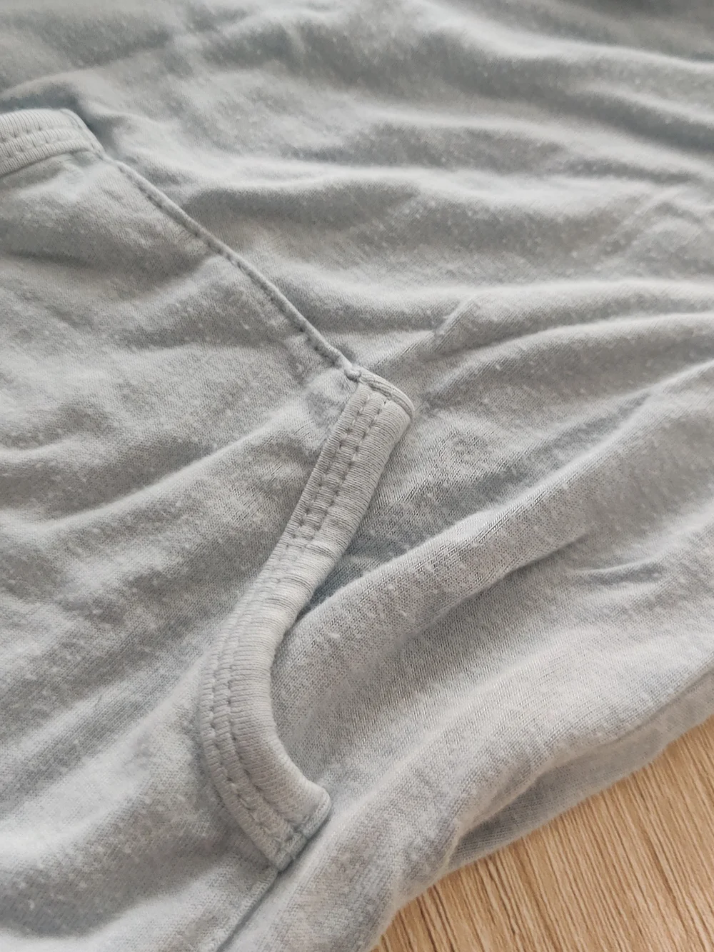 Kyte BABY Light Blue/Gray Infant Bodysuit Romper Size 3-6mo